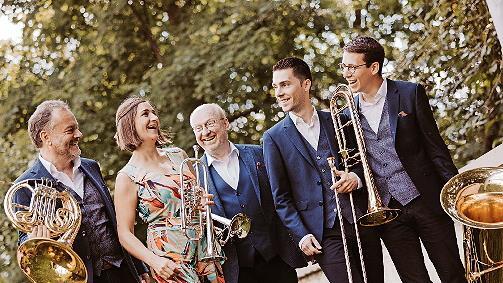 Das Quintett Harmonic Brass aus M&uuml;nchen ist am 9. M&auml;rz in Bad Br&uuml;ckenau zu Gast. Karten gibt es ab sofort im Vorverkauf.