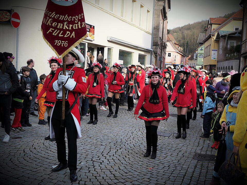 Faschingszug der 1. Großen Bad Brückenauer Karnevalsgesellschaft