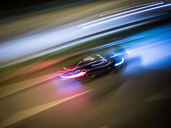 Illegale Autorennen auf der A6 im Kreis Ansbach