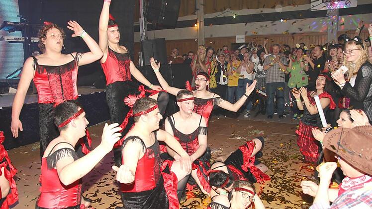 Das Männerballett "Stiefelllisis" Foto: Michael Stelzner