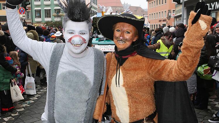 Faschingsumzug in Bamberg Foto: RiegerPress