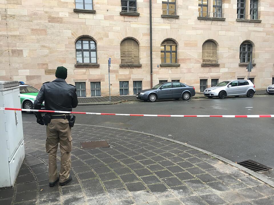 Bombenalarm am Nürnberger Landgericht