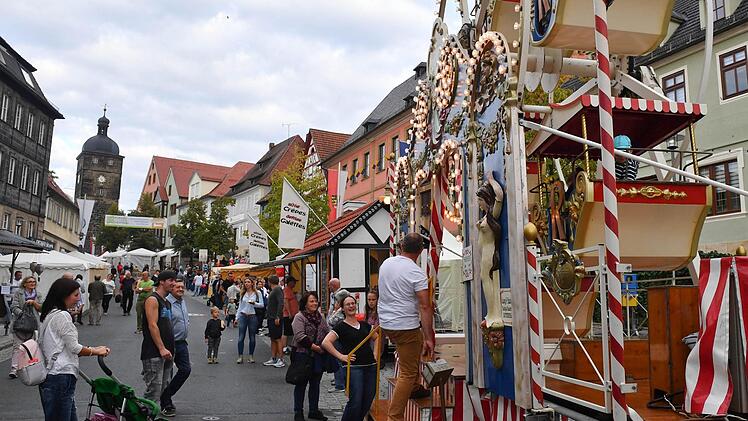 Auch für die Kinder ist beim Korbmarkt einiges geboten.