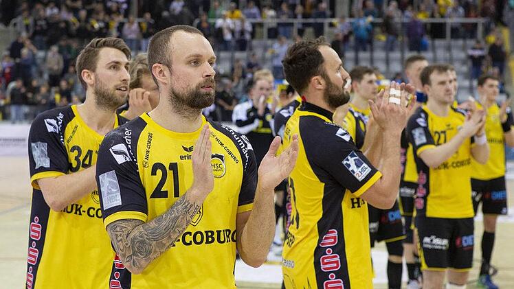 Die Spieler des HSC Coburg müssen eine Zwangspause einlegen. Die Partie in Ferndorf ist abgesagt.Hagen Lehmann
