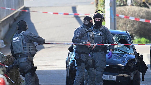 Polizeieinsatz in Mannheim