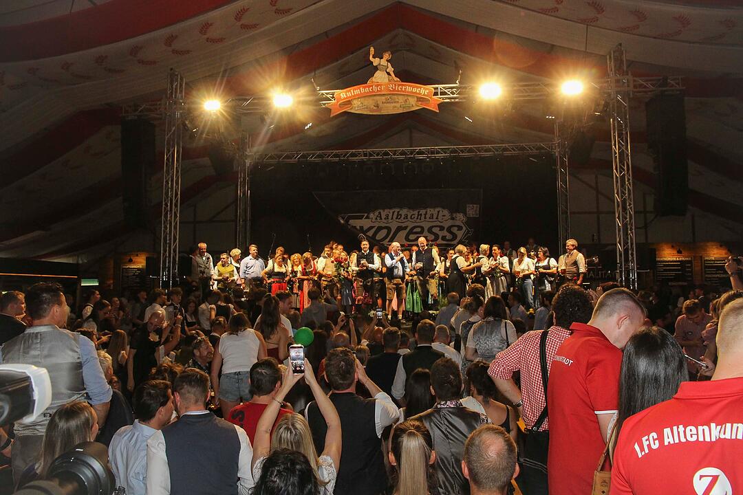 Am letzten Tag vom Bierfest wurde nochmal richtig gefeiert.