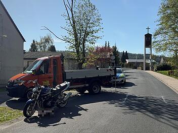 Motorradunfall in Marktleugast