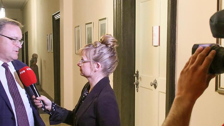 OB Andreas Starke (SPD) konnte 35,9 Prozent der Stimmen auf sich vereinen - für ihn geht es am 29. März um sein Amt.  Foto: Sebastian Schanz