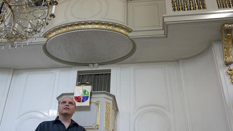 In der Schlosskirche.  Foto: Berthold Köhler