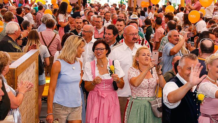 Die Kulmbacher Bierwoche ist eröffnet. Foto: Matthias Hoch