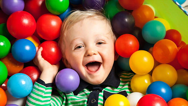 Indoorspielplatz, Bällebad