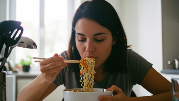 Instant-Nudeln, Asia-Nudeln, Asiagericht, Nudeln, Glutamat, Geschmacksverst&auml;rker