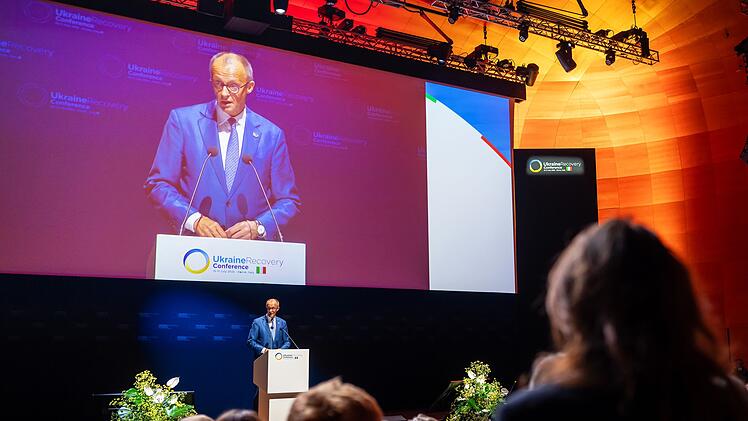 Wiederaufbaukonferenz für die Ukraine in Rom