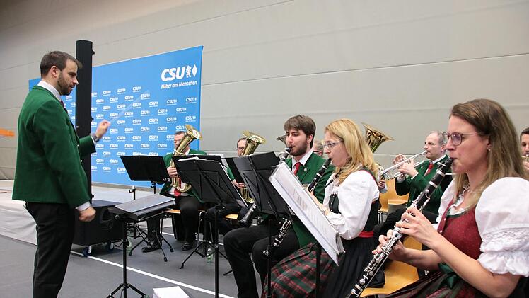 Szenen vom Hammelburger Neujahrsempfang der CSU. Foto: Ralf Ruppert
