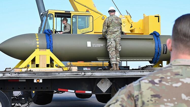 Nahostkonflikt - Bunkerbrecher USA