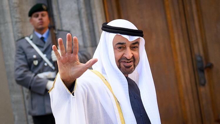 Pr&auml;sident der Vereinigten Arabischen Emirate in Berlin