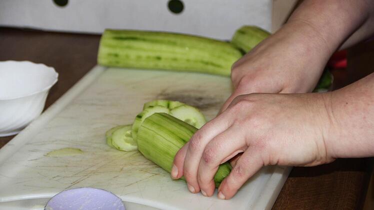 ... Gemüsegurken auch.