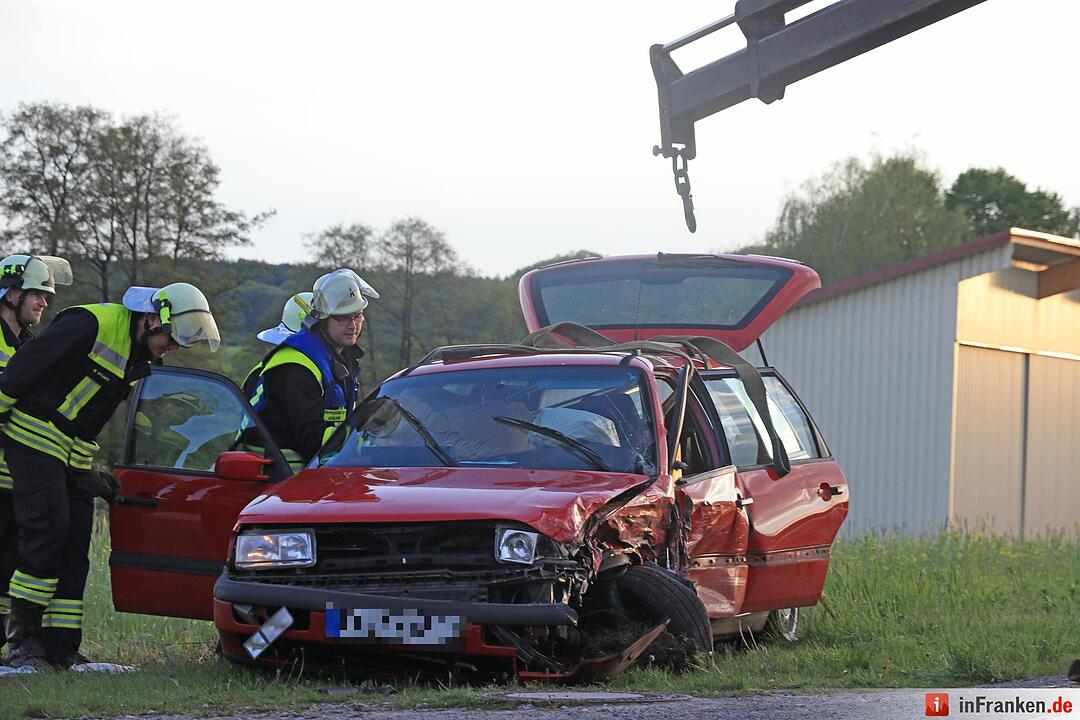 Schwerer Unfall bei Geiselwind