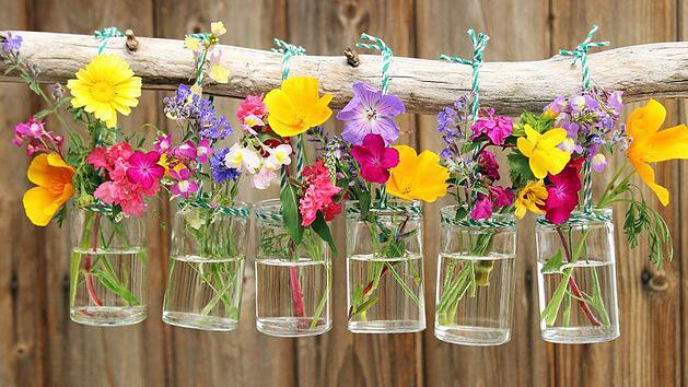 sommerblumendeco