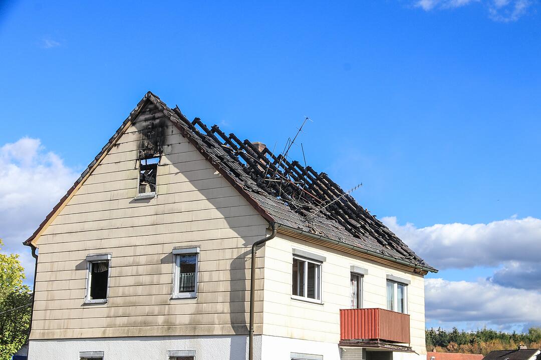 Großbrand in Lichtenfels