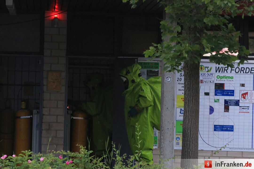 Chlorgasaustritt in Freibad Höchstadt