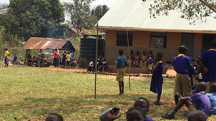 Szene aus dem Schulalltag  Foto: privat