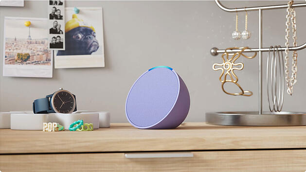Echo Pop aus der Amazon Echo-Serie.