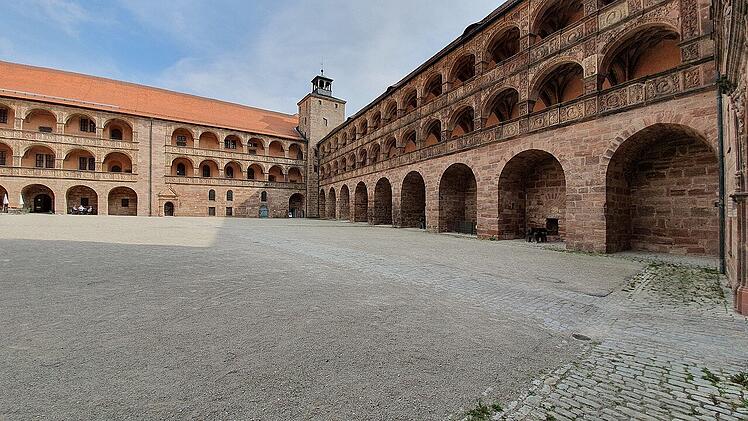 Der "Schöne Hof" der Plassenburg gilt als einer der bedeutendsten Arkadenhöfe der deutschen Renaissance.