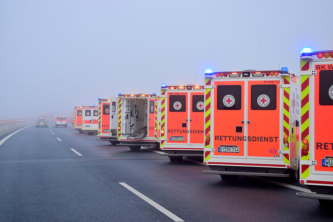 Glatteisunfall auf A 7
