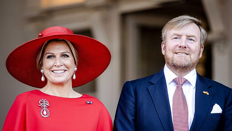 K&ouml;nig Willem-Alexander und K&ouml;nigin Maxima der Niederlande
