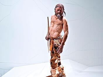 So k&ouml;nnte er ausgesehen haben: &Ouml;tzi, der ber&uuml;hmte Mann aus dem Eis. S&uuml;dtiroler Arch&auml;ologiemuseum/foto-dpi.com