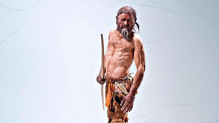 So k&ouml;nnte er ausgesehen haben: &Ouml;tzi, der ber&uuml;hmte Mann aus dem Eis. S&uuml;dtiroler Arch&auml;ologiemuseum/foto-dpi.com