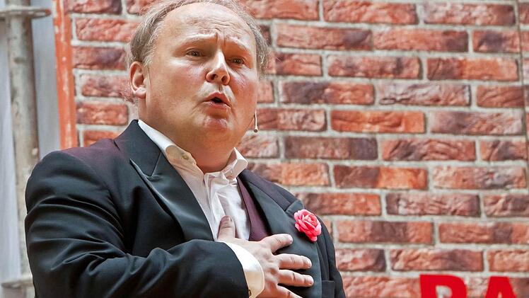 Claus F. Frankl inszeniert im Sommer 2016 Leo Falls Operette "Der fidele Bauer" in Heldritt. Foto: Archiv/Jochen Berger