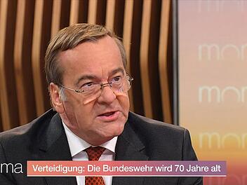 "In keinem Land werden die eigenen Streitkr&auml;fte so schlecht geredet wie in Deutschland", moniert Boris Pistorius im ZDF-Moma.