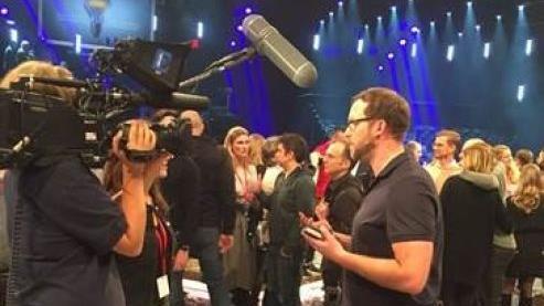 Nach dem Sieg ein gefragter Mann: Ulrich Müller      Foto: privat