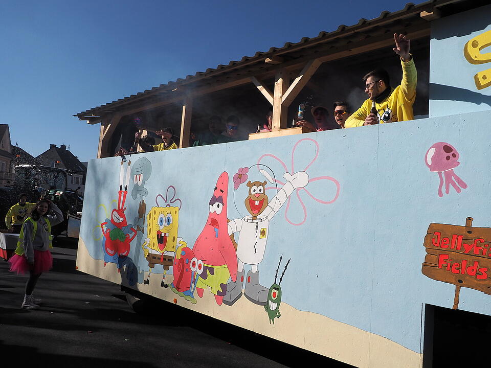 Buntes Faschingstreiben in Unterfranken!