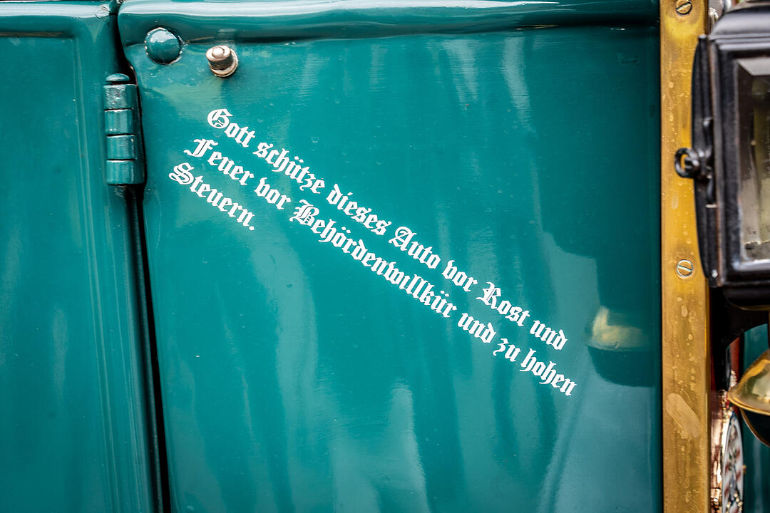 Einzigartige, historische Automobile aus der Vorkriegszeit konnten bewundert werden!