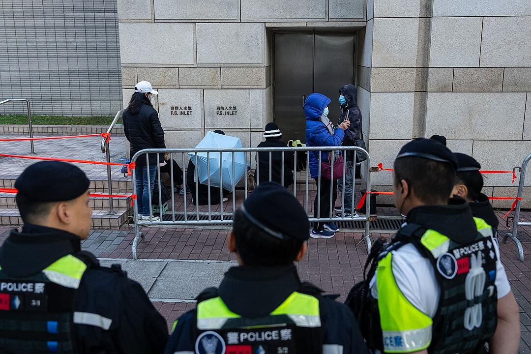 Urteilsverk&uuml;ndung gegen Hongkonger Verleger Jimmy Lai