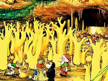 Dem Gralskönig droht Gefahr in seiner wunderbaren Welt.  Foto: Repro: Gerd Fleischmann