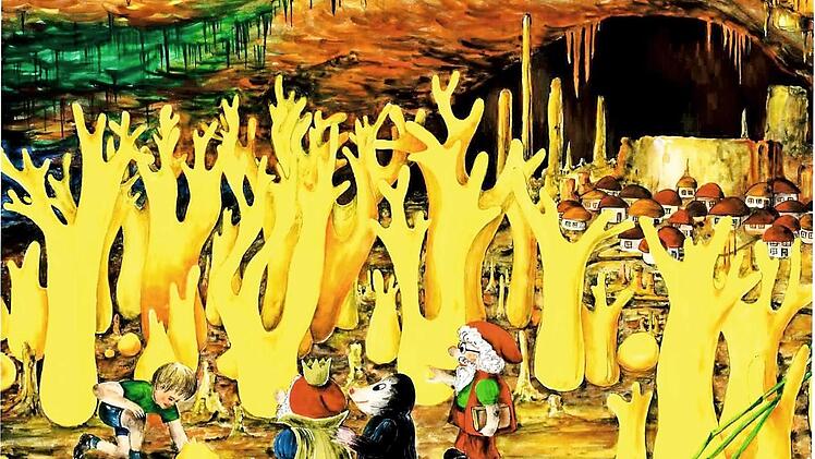 Dem Gralskönig droht Gefahr in seiner wunderbaren Welt.  Foto: Repro: Gerd Fleischmann