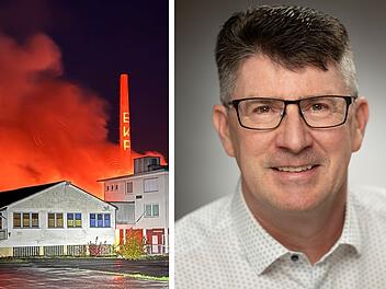 Dietersheim: Brand auf Industriegel&auml;nde - B&uuml;rgermeister l&ouml;scht Feuer mit