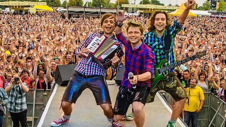 Die "Dorfrocker" suchen zusammen mit infranken.de das "Dorf der Dörfer 2014", um es zu rocken. Foto: Archiv