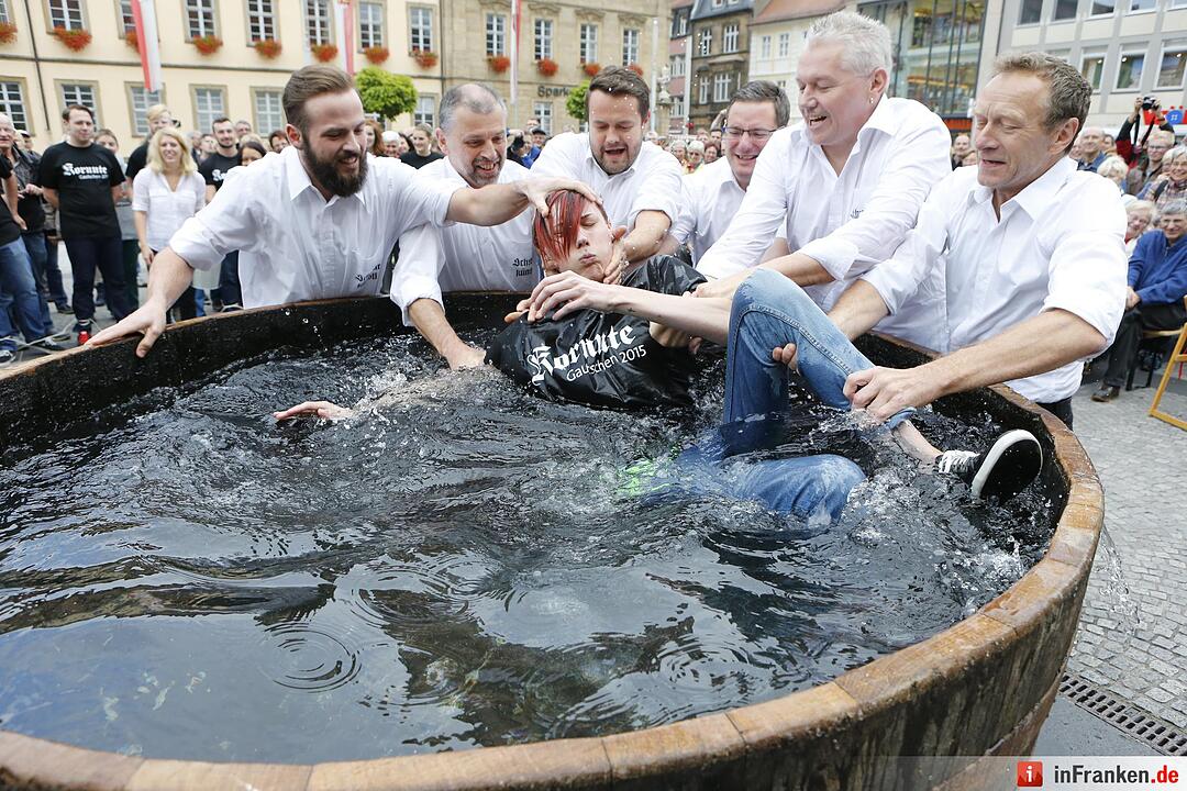 Gautschfeier 2015 der Mediengruppe Oberfranken in Bamberg