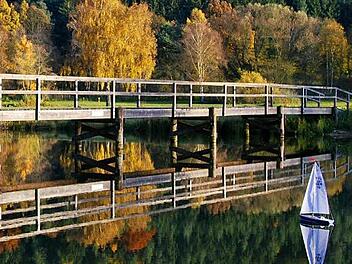 So ein Motiv wird man am Badesee künftig nicht mehr finden. Fotos: Dieter Hübner