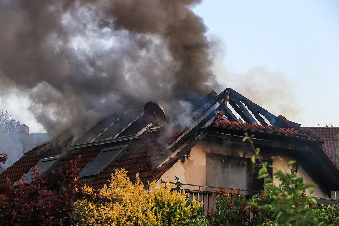 Brand in Bamberg am Pfingstmontag