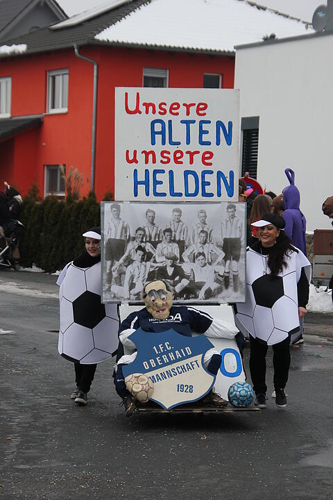 Faschingsumzug in Oberhaid