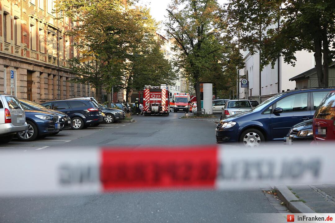 Brand in Nürnberg-Gostenhof