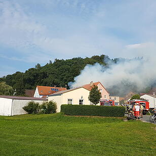Herpersdorf bei Ansbach: Scheune abgebrannt