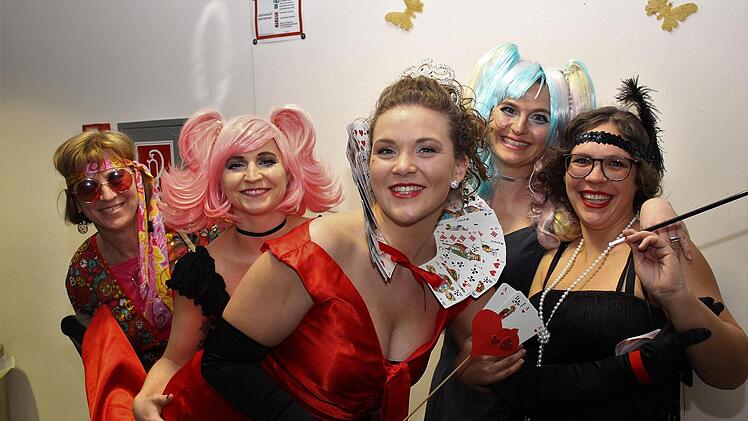 Die ausgelassenen Damen hatten in Wachenroth ihren Spaß. Foto: Evi Seeger