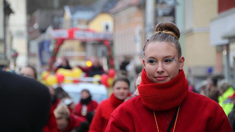 Faschingsumzug in Bad Brückenau 2019 Foto: Ulrike Müller